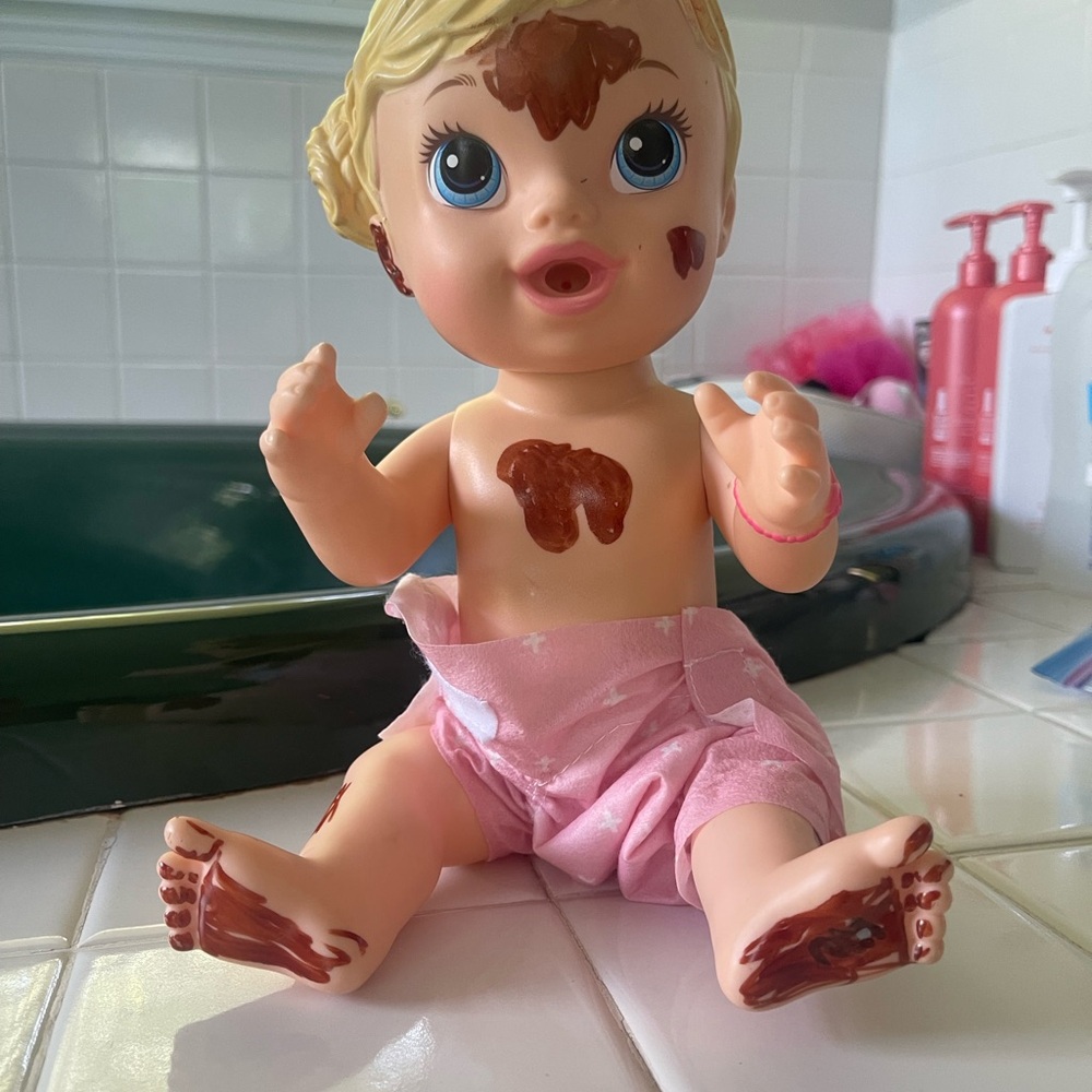 Charming Baby Doll with Pink Shorts